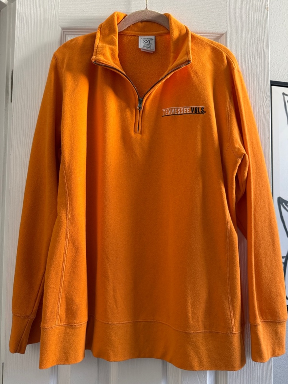 Tennessee Vols women’s Orange Quarter-Zip Pullover